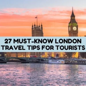 london travel tips
